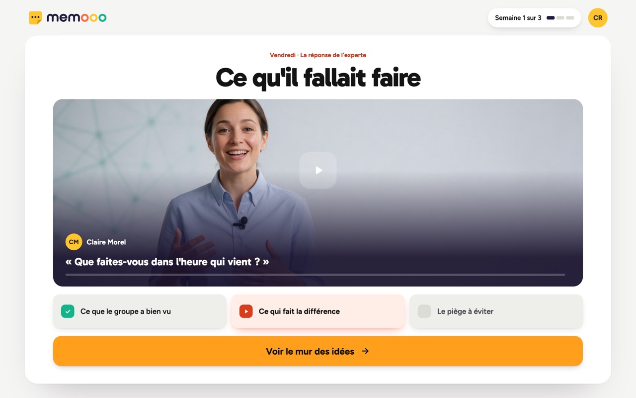L’experte répond en vidéo dans le débrief